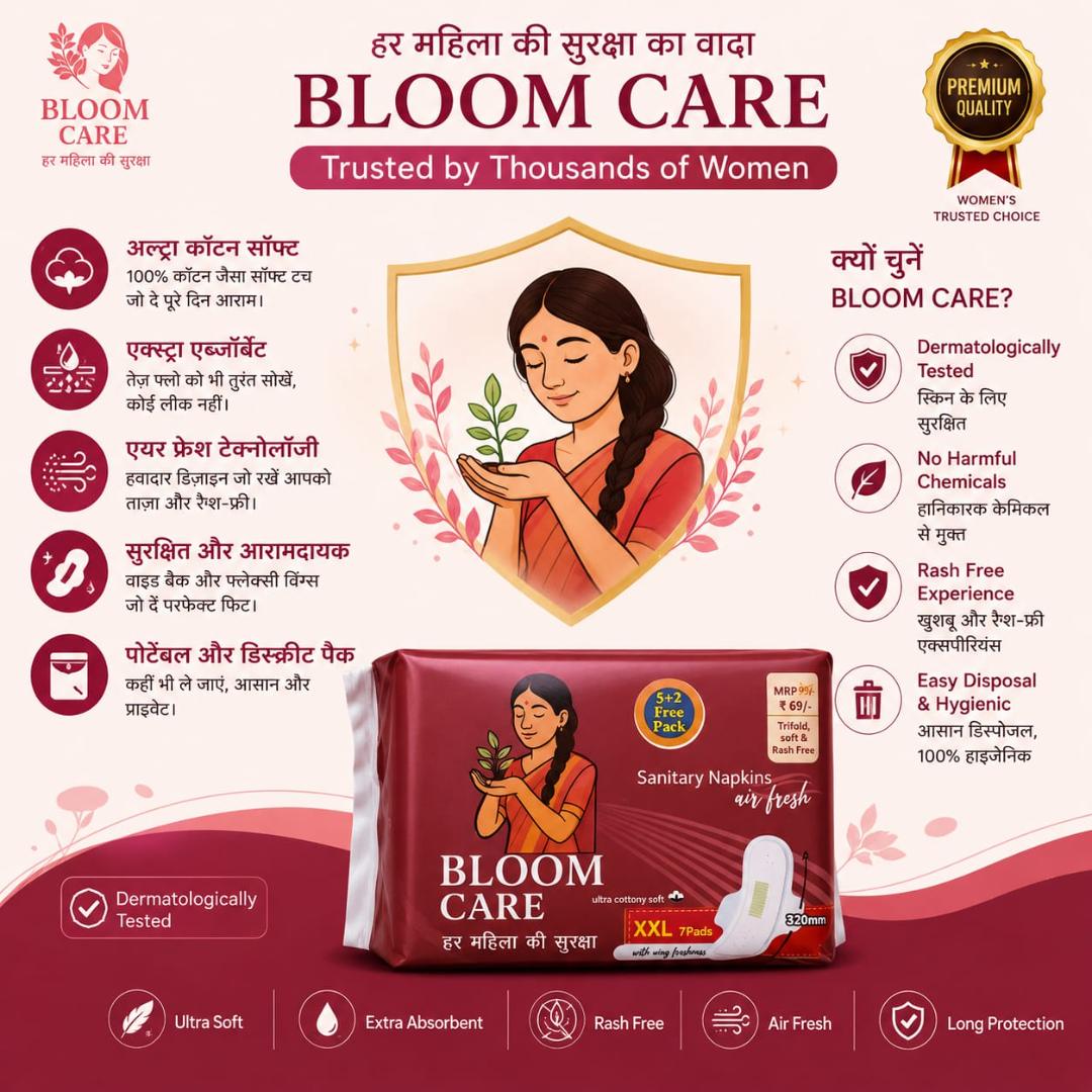 Bloom cares senatory pad