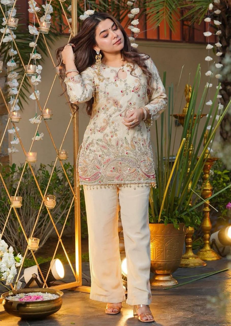 KURTI  WITH PANT AL-1006