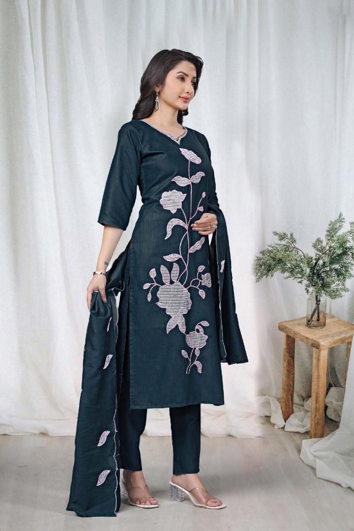 KURTI  WITH PANT & DUPATTA DCVK-01