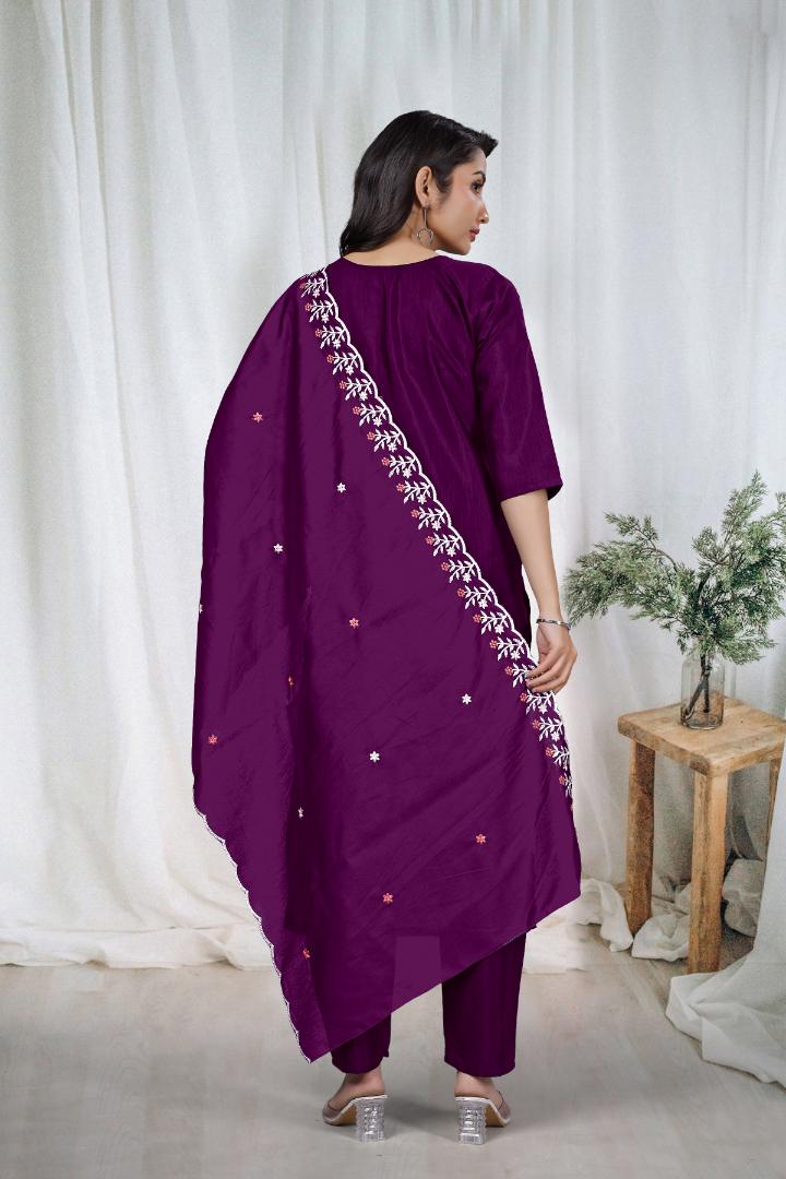 KURTI  WITH PANT & DUPATTA DCVK-02