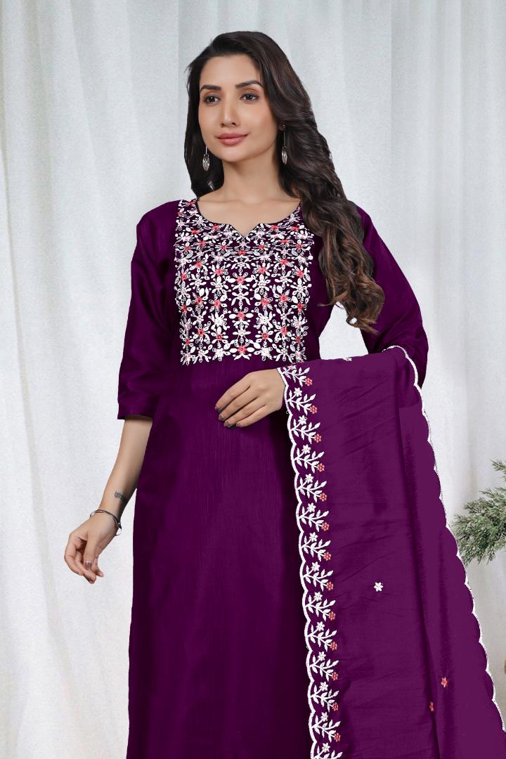 KURTI  WITH PANT & DUPATTA DCVK-02