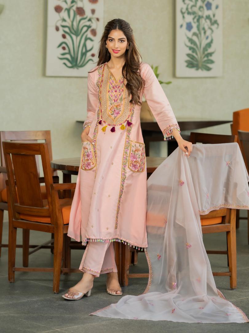 KURTI  WITH PANT & DUPATTA DI-INDIRA