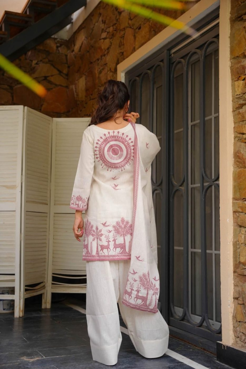 KURTI  WITH PANT & DUPATTA MV-6091