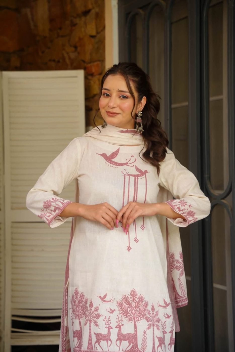KURTI  WITH PANT & DUPATTA MV-6091