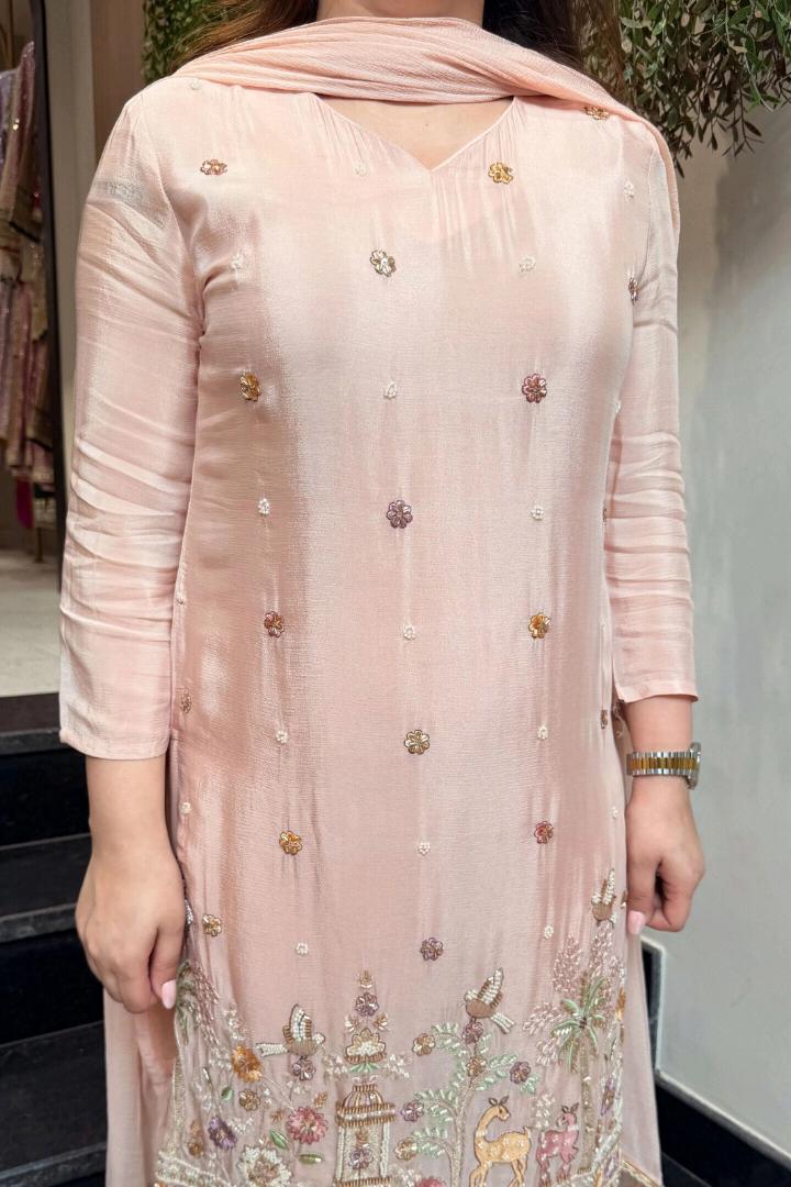 KURTI  WITH PANT & DUPATTA VI-KANIKA