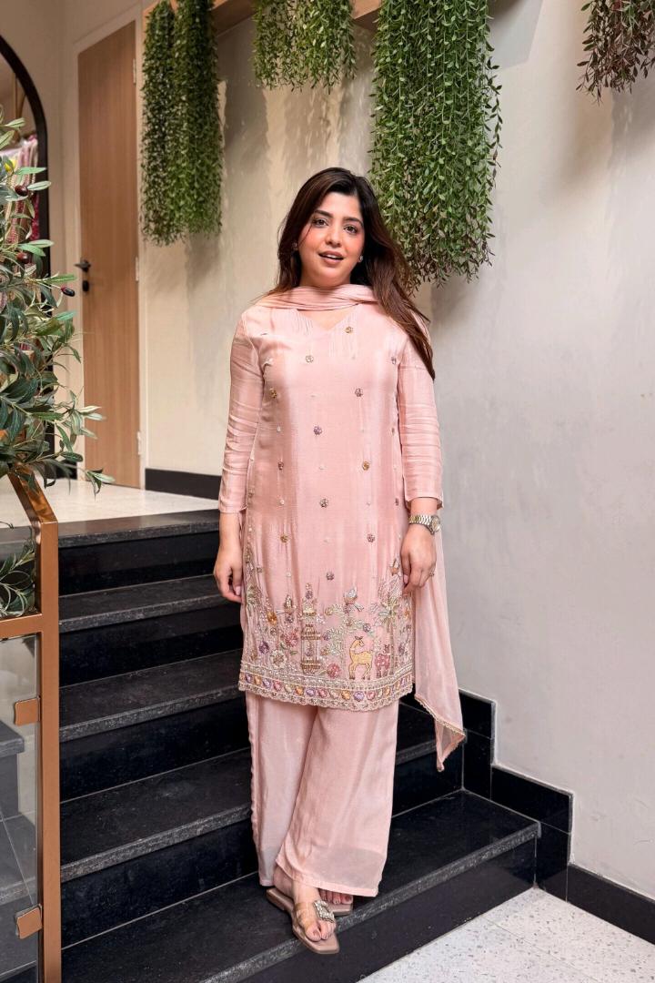 KURTI  WITH PANT & DUPATTA VI-KANIKA