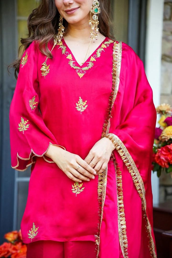 KURTI  WITH PLAZZO & DUPATTO DI-CHELSY