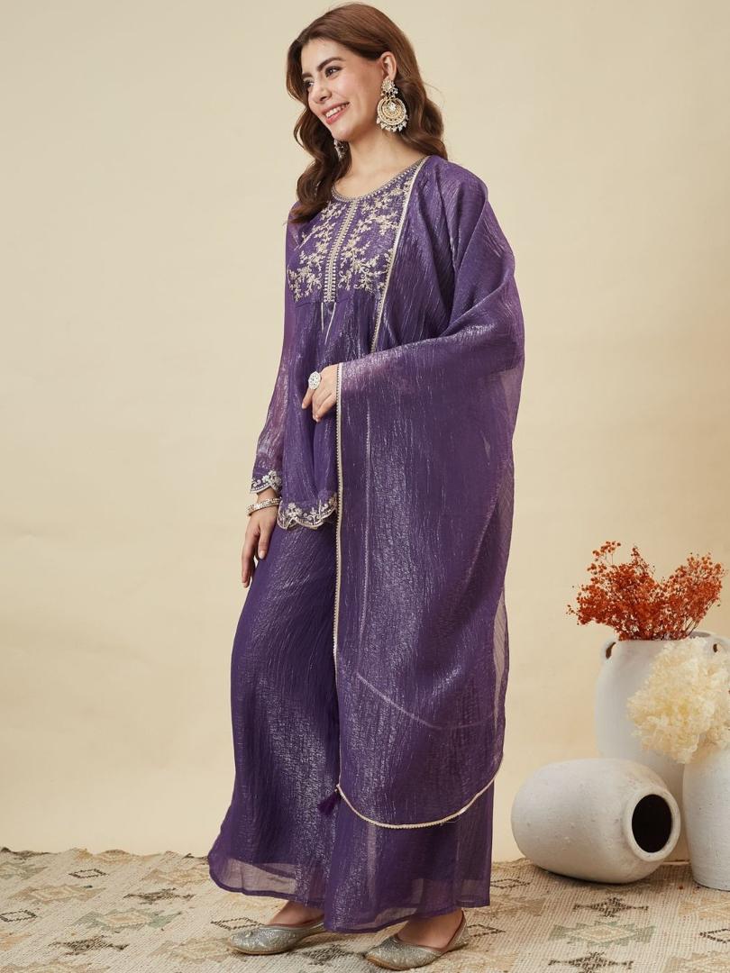  KURTI  WITH PLAZZO & DUPATTO DI-DEVANSHI