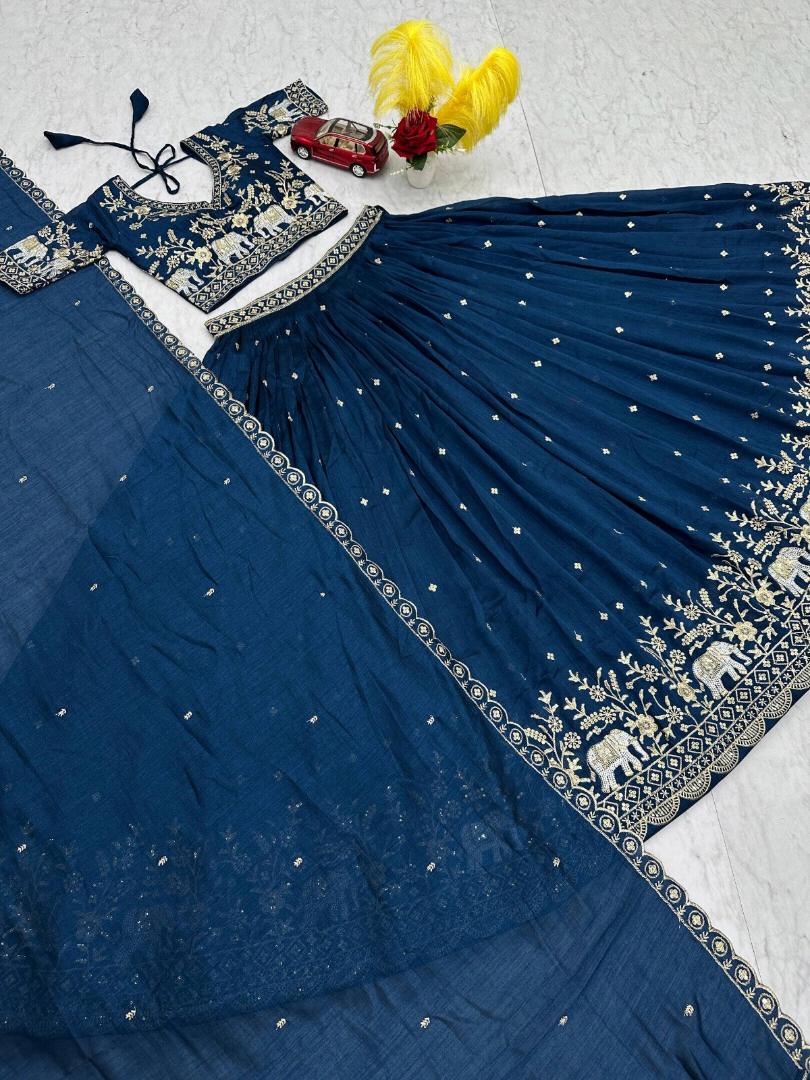 LEHENGA CHOLI  / FLORA