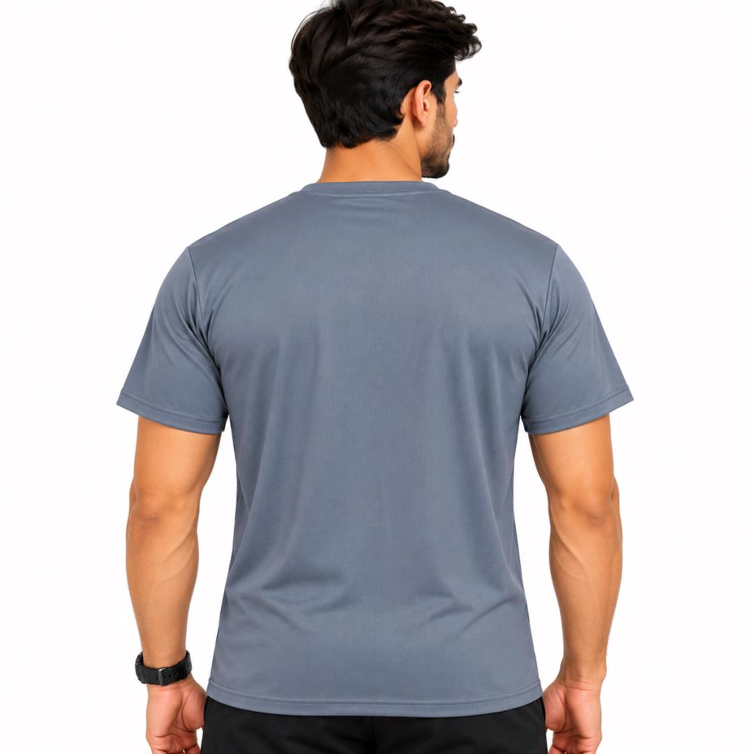 Men's Sports T-Shirt | Quick Dry & Breathable Fabric | Round Neck Half Sleeve T-Shirt | Regular Fit | Gym, Running & Casual Wear(Dear Gary)