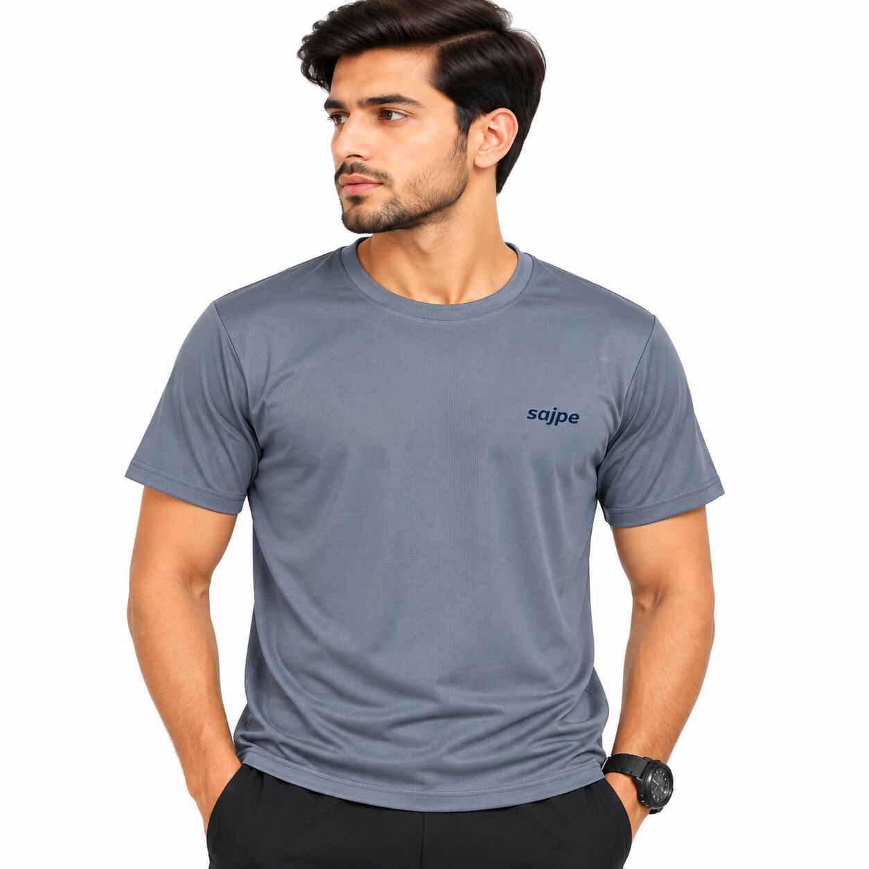 Men's Sports T-Shirt | Quick Dry & Breathable Fabric | Round Neck Half Sleeve T-Shirt | Regular Fit | Gym, Running & Casual Wear(Dear Gary)