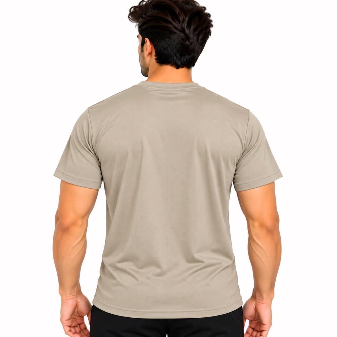 Men's Sports T-Shirt | Quick Dry & Breathable Fabric | Round Neck Half Sleeve T-Shirt | Regular Fit | Gym, Running & Casual Wear