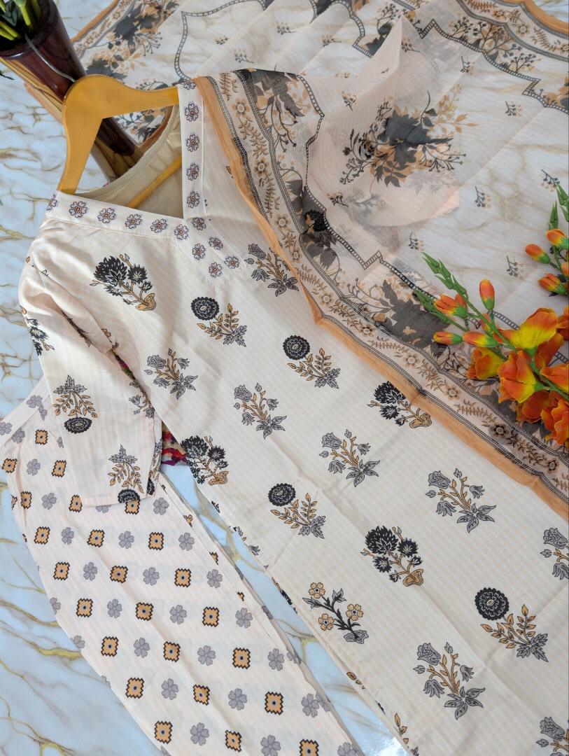 MV-6088 KURTI  WITH PANT & DUPATTA