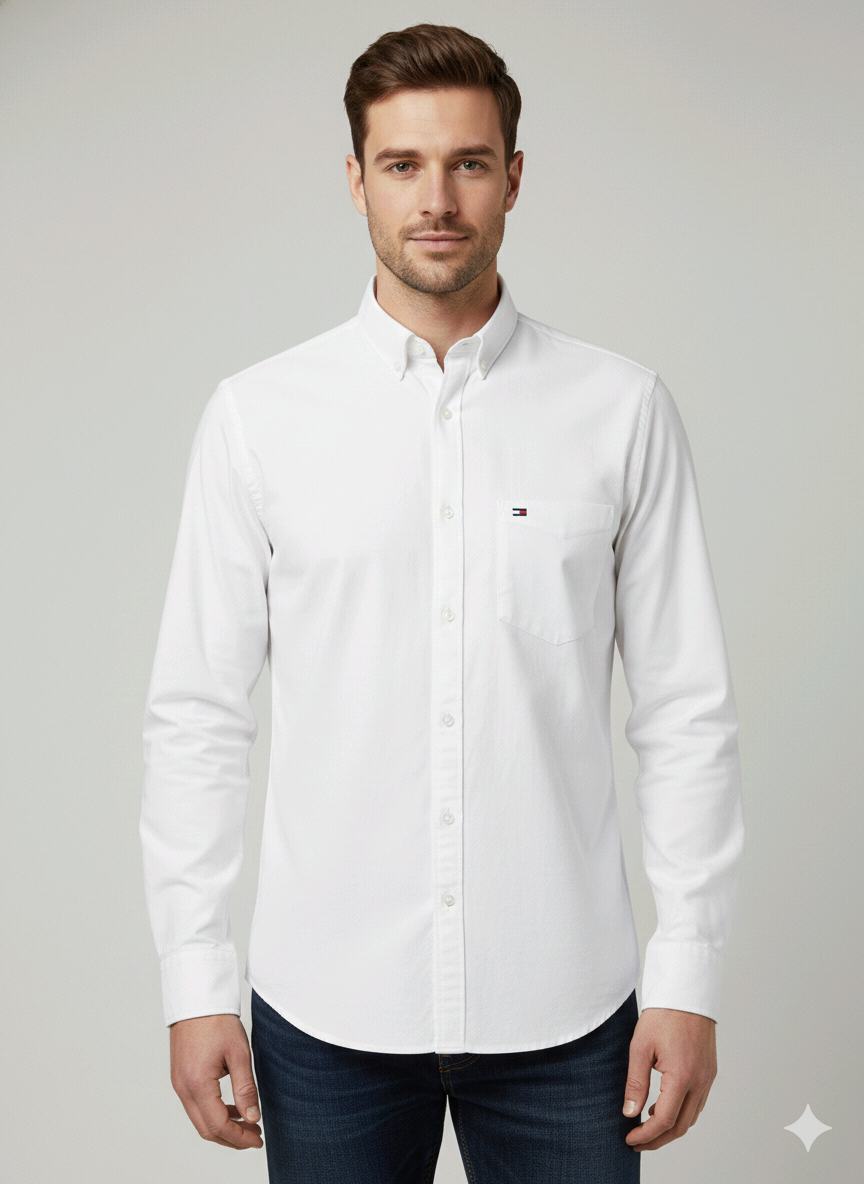 White Shirt For Men