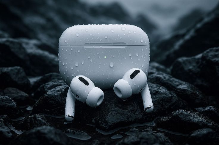 White Wireless Bluetooth Earbuds with Charging Case