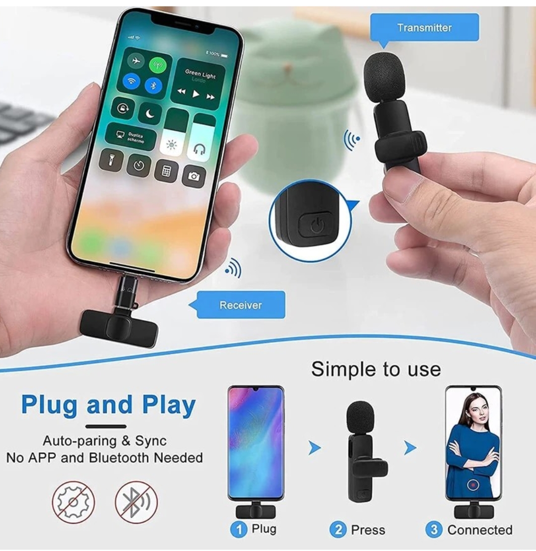 Wireless Mic Vlogs Short Video